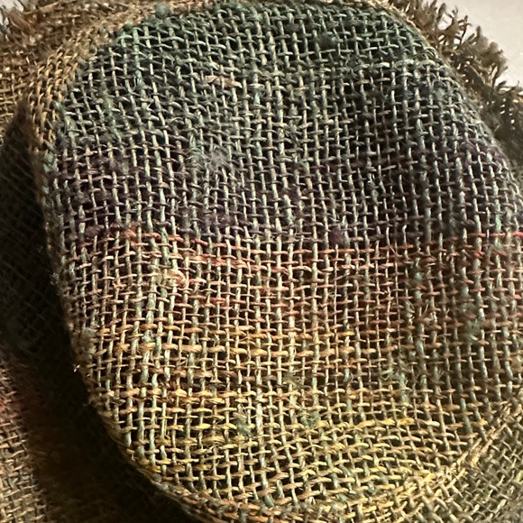 Woven Fringed Hemp Bucket Hat - Picture 6 of 14